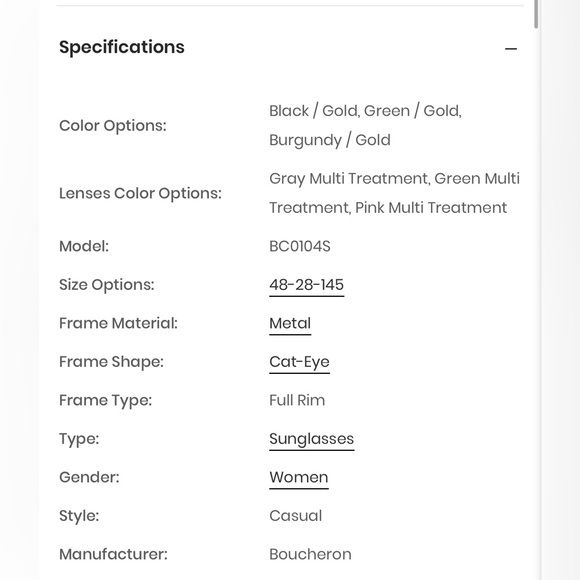 Boucheron BC0104S Sunglasses Serpent Boheme - Picture 8 of 9